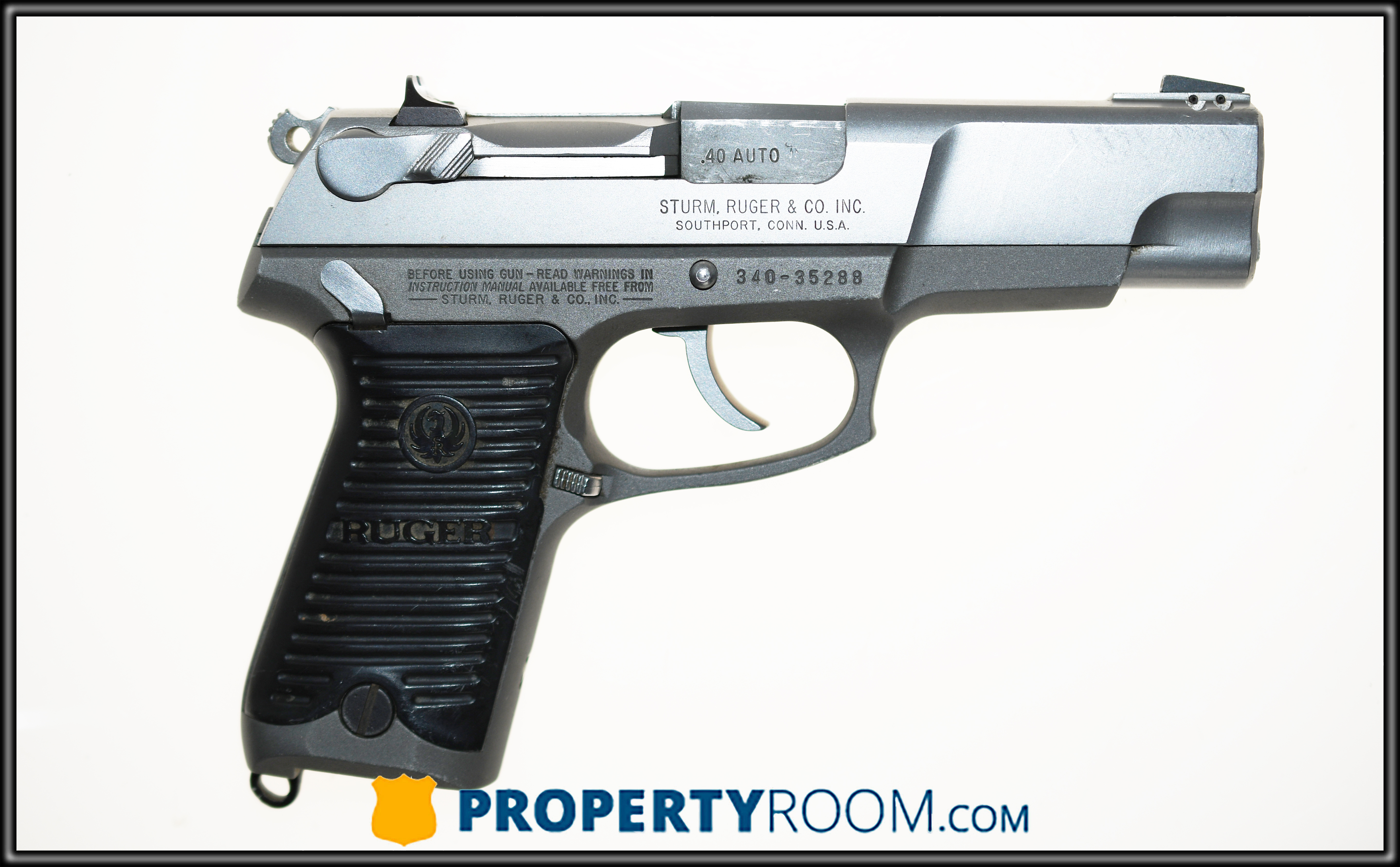 RUGER P91DC 40 S&W (Auction ID: 19078171, End Time : Jun. 28, 2024 21: ...