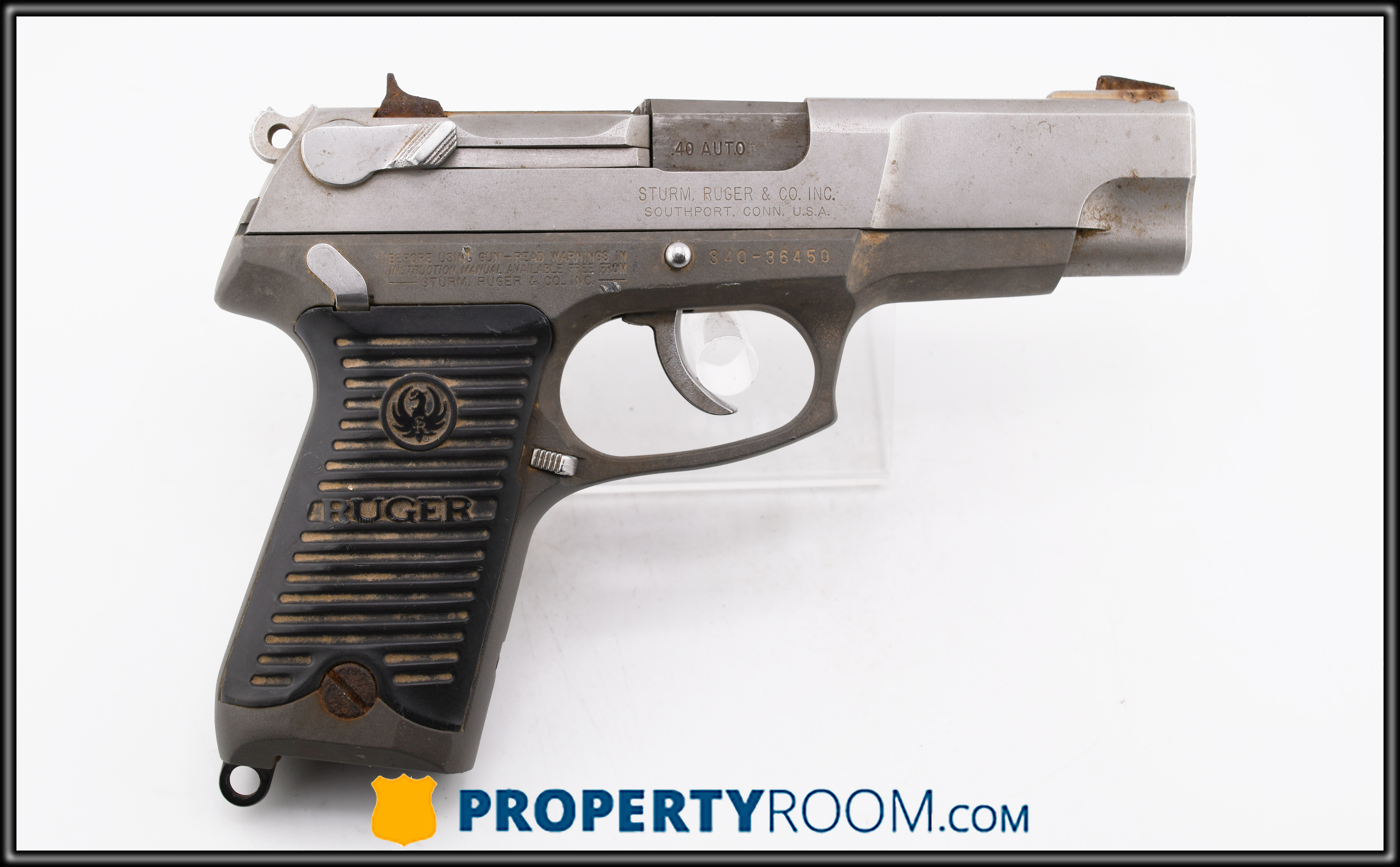 RUGER P91DC 40 S&W (Auction ID: 19118541, End Time : May. 26, 2025 20: ...