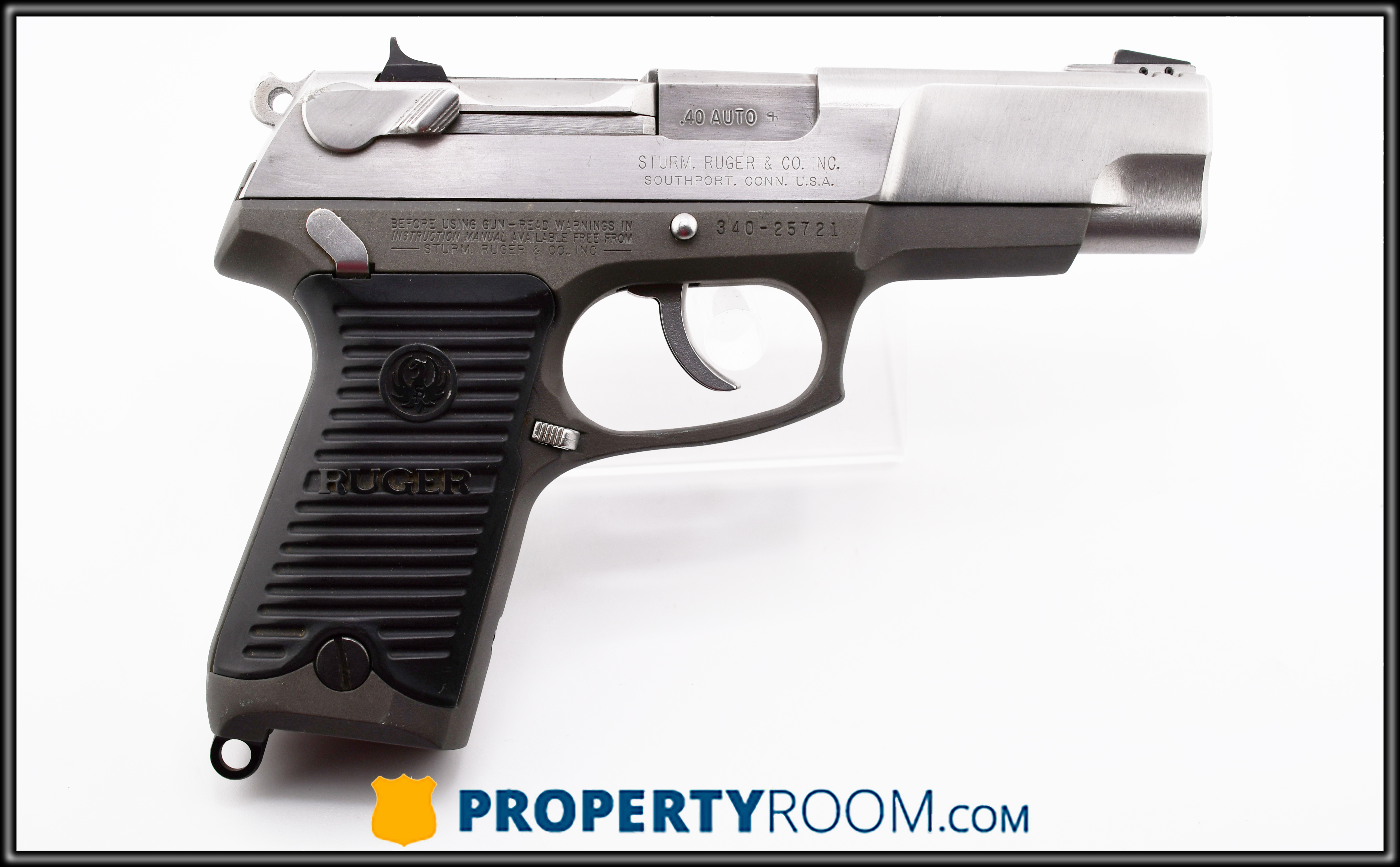 RUGER P91DC 40 CAL (Auction ID: 19088684, End Time : Sep. 22, 2024 21: ...