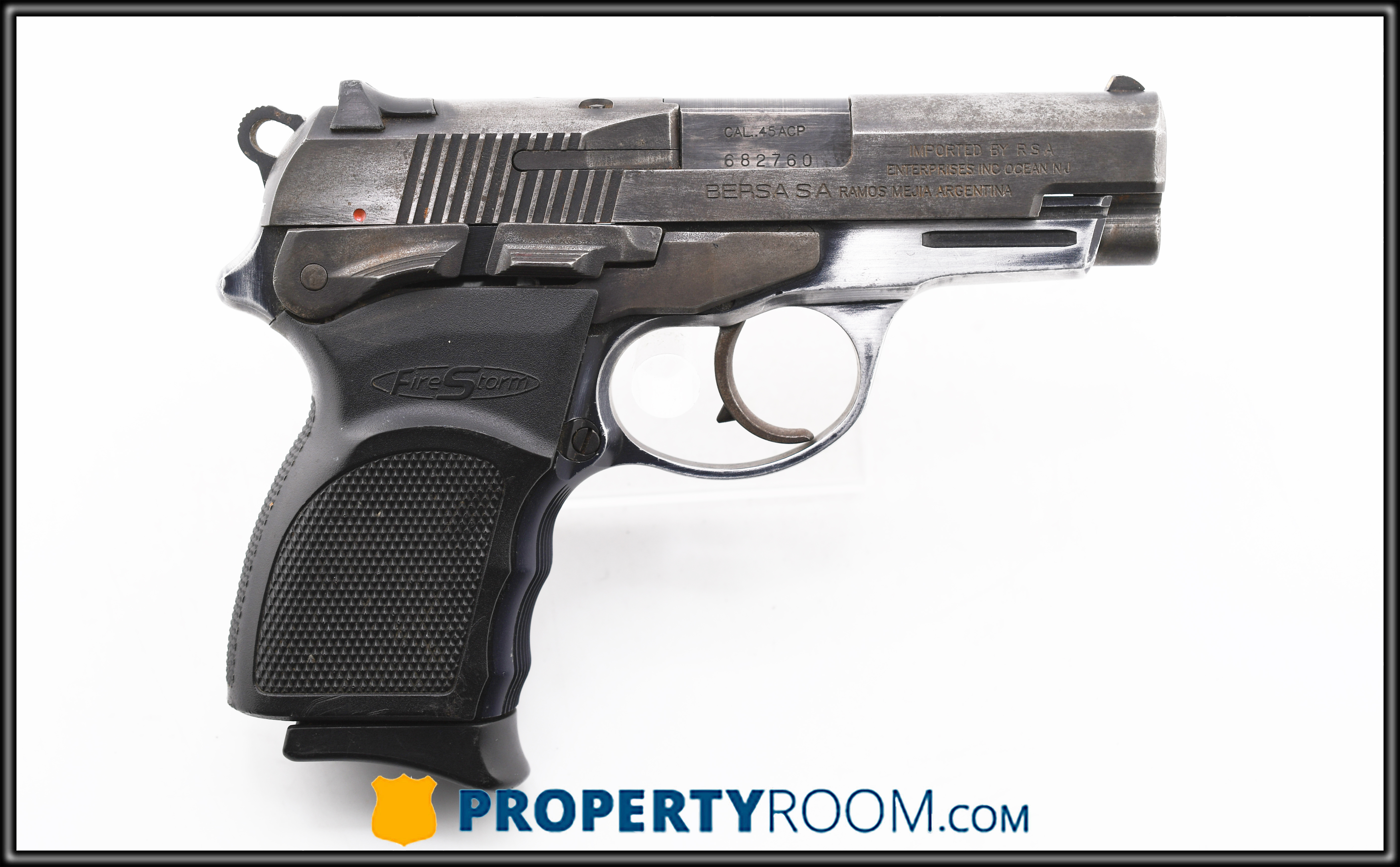 BERSA MINI 45 FIRESTORM 45 ACP (Auction ID: 19178175, End Time : Jan ...