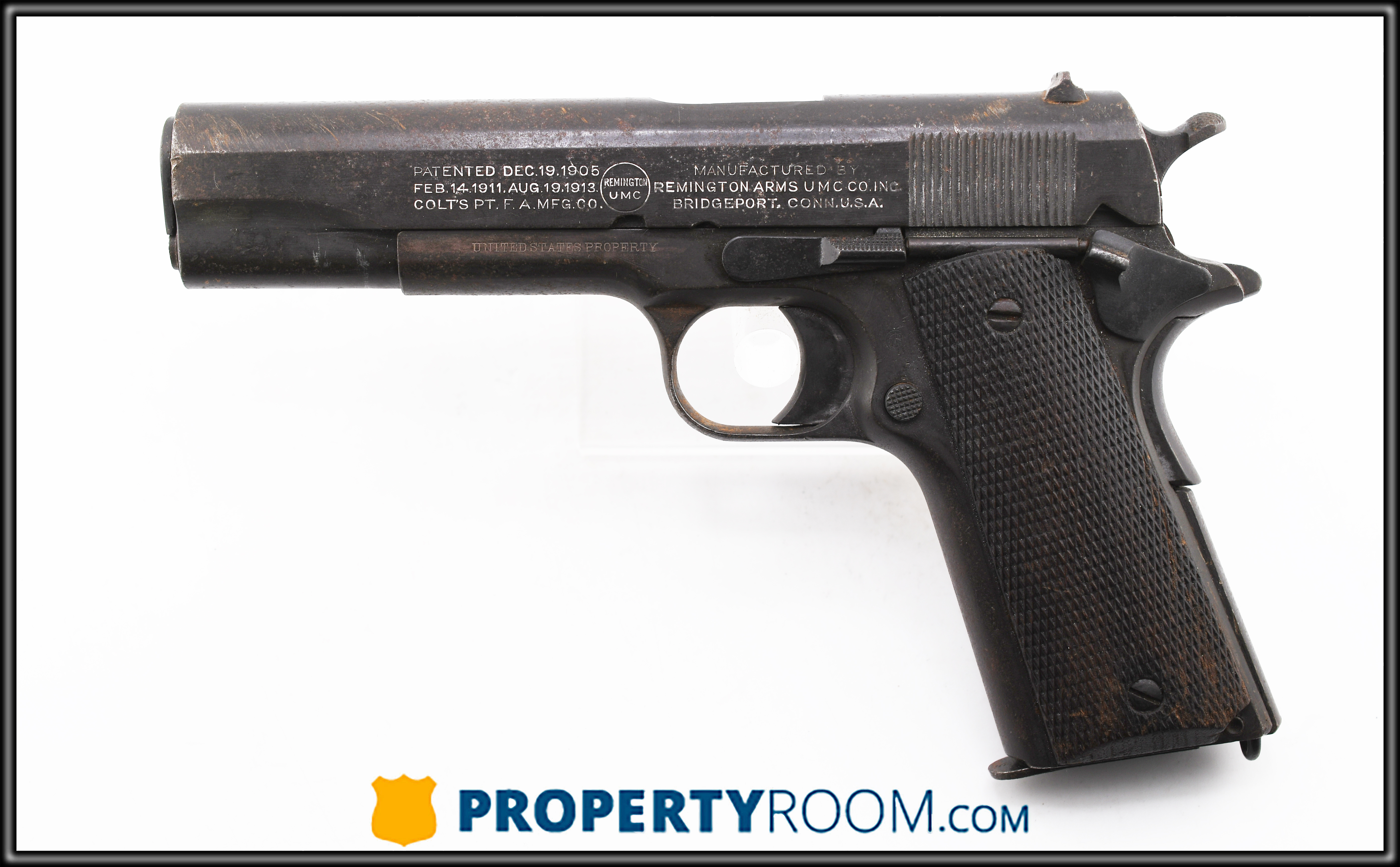 REMINGTON MODEL OF 1911 NONE LISTED (Auction ID: 19190163, End Time ...